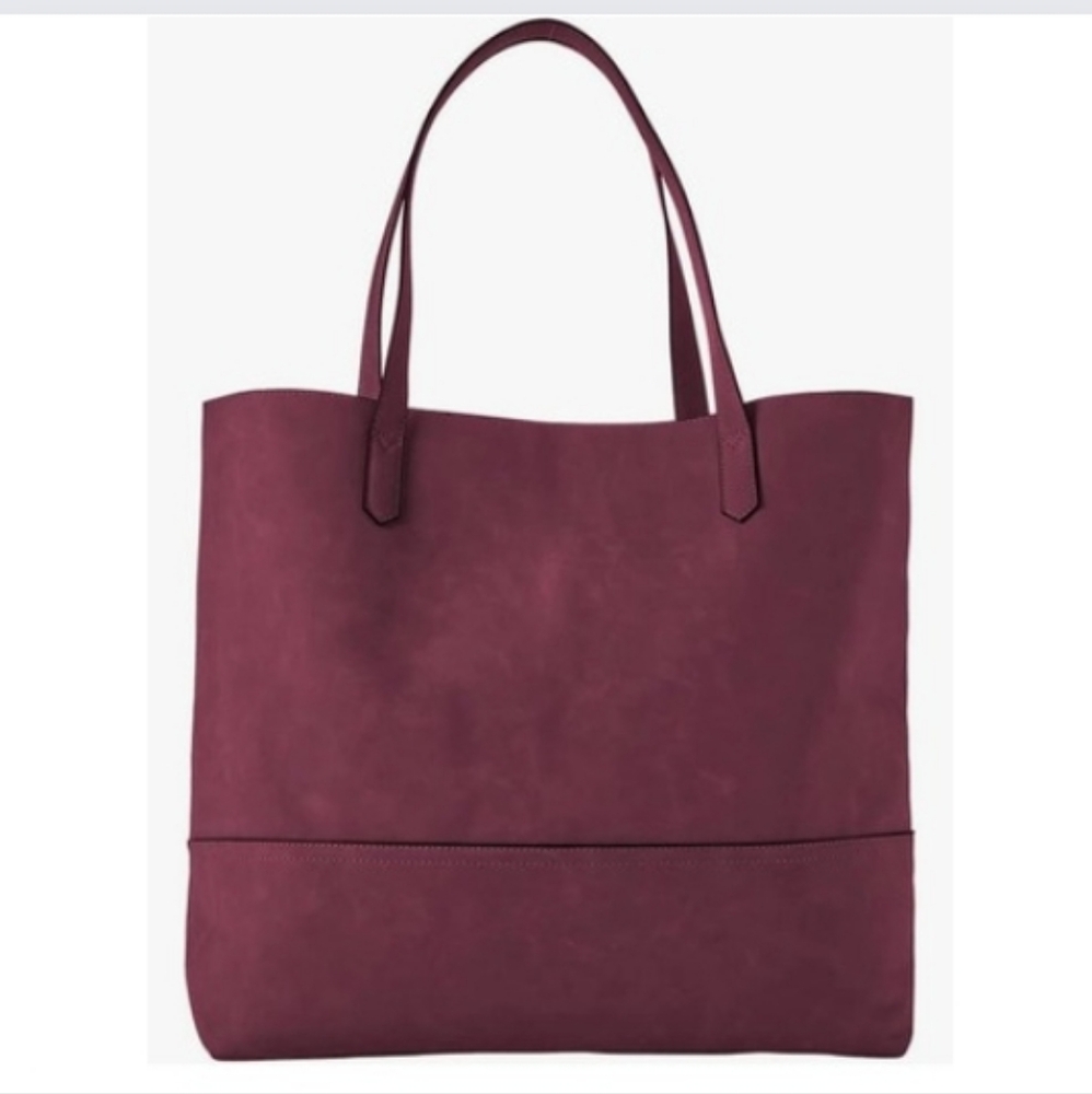 K. CARROLL Oprah's Favorite Thing! Taylor Tote Bag Faux Suede